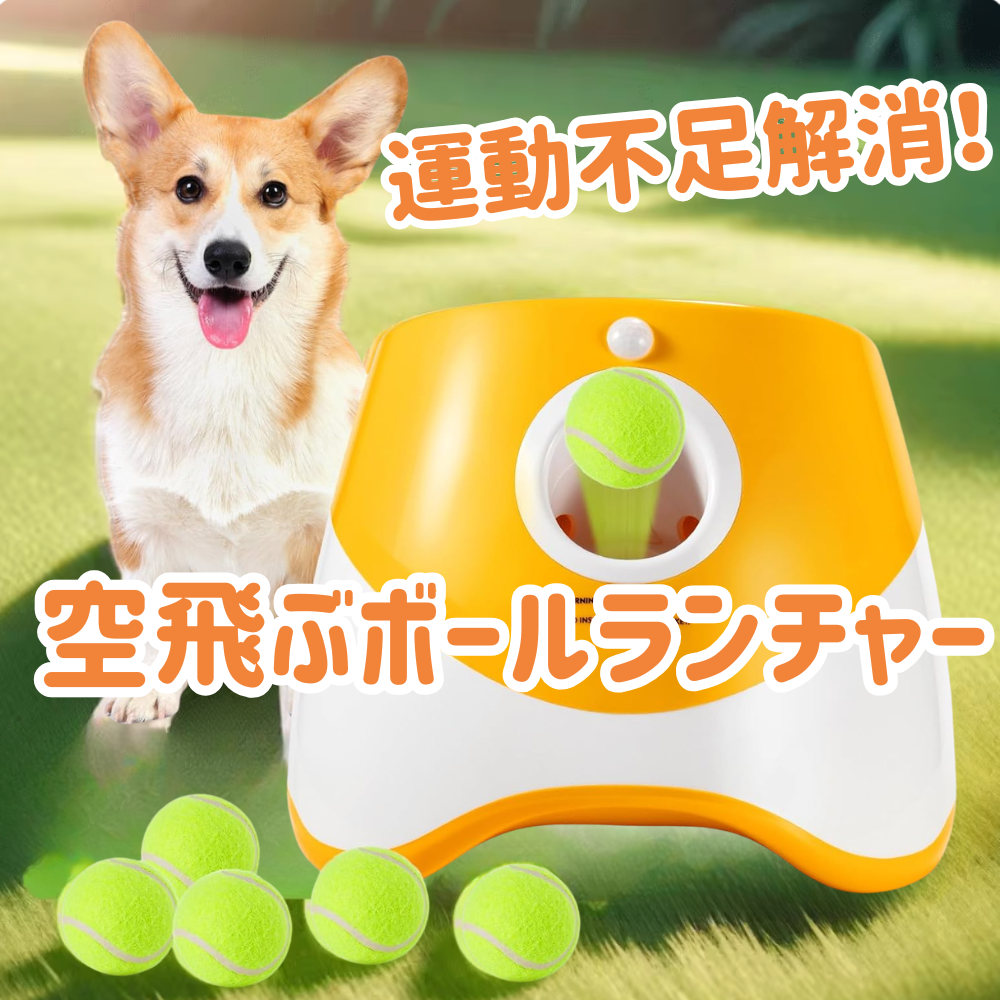 空飛ぶボールランチャー