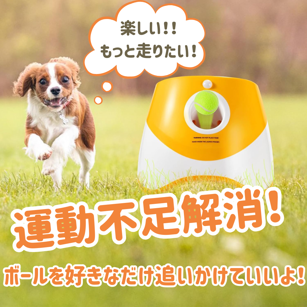 空飛ぶボールランチャー